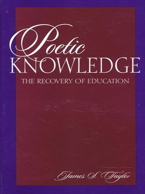 cover image of Poetic Knowledge